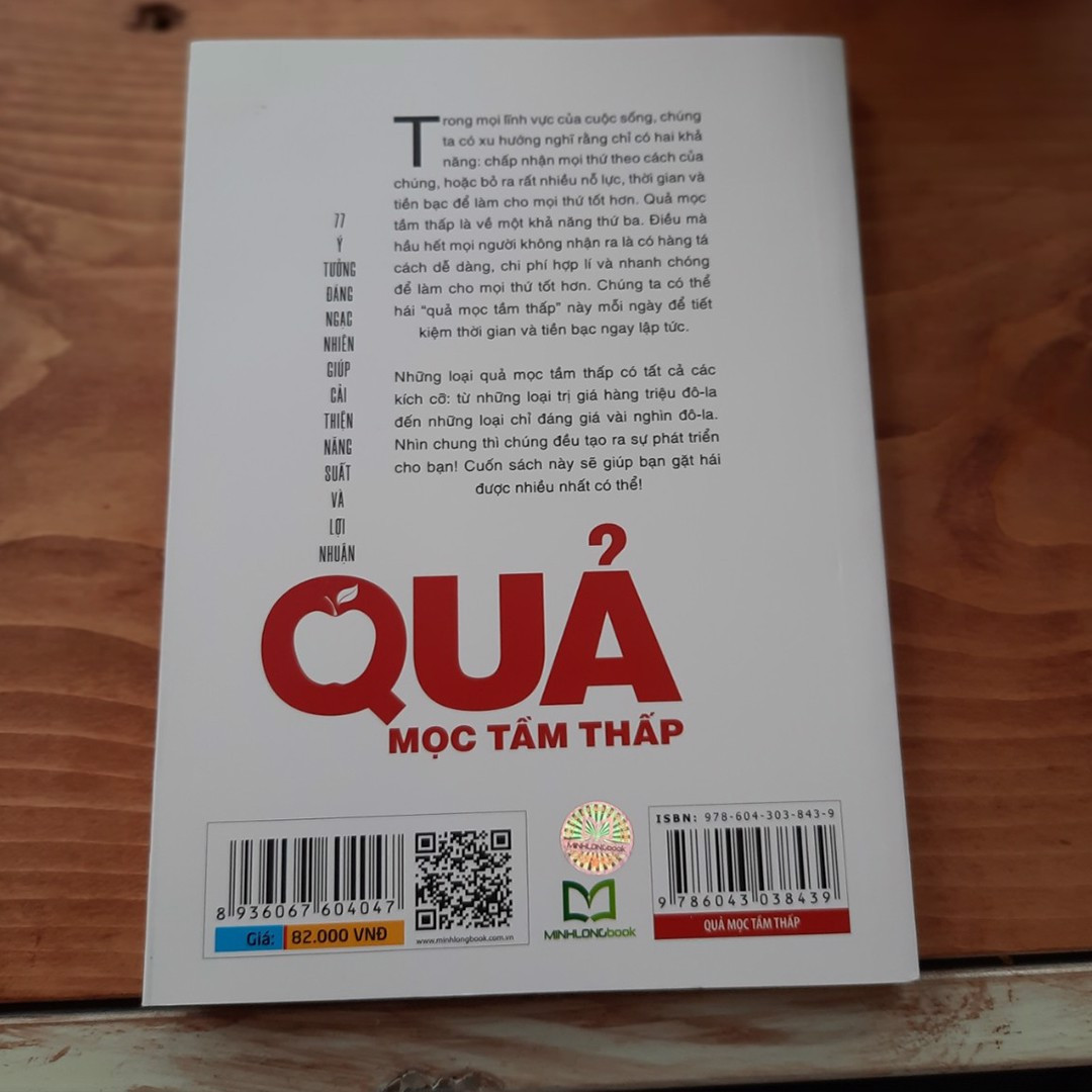 Sách: Quả Mọc Tầm Thấp - Ý Tưởng Đáng Ngạc Nhiên Giúp Cải Thiện Năng Suất Và Lợi Nhuận