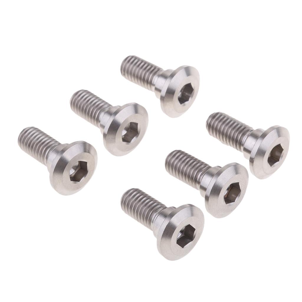 6 x Titanium M8 x 20 Hex Socket Head Cap Screws for Yamaha YZF R6 2006-2017
