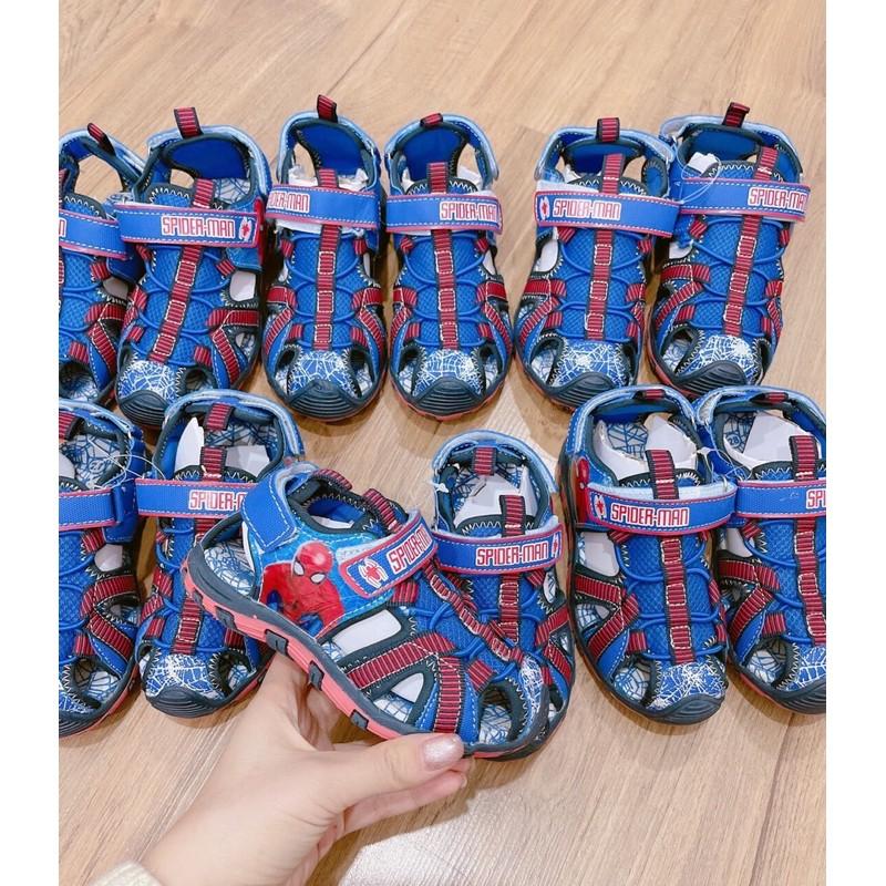 Giày Sandal Spider Man Bé Trai Xuất Châu âu