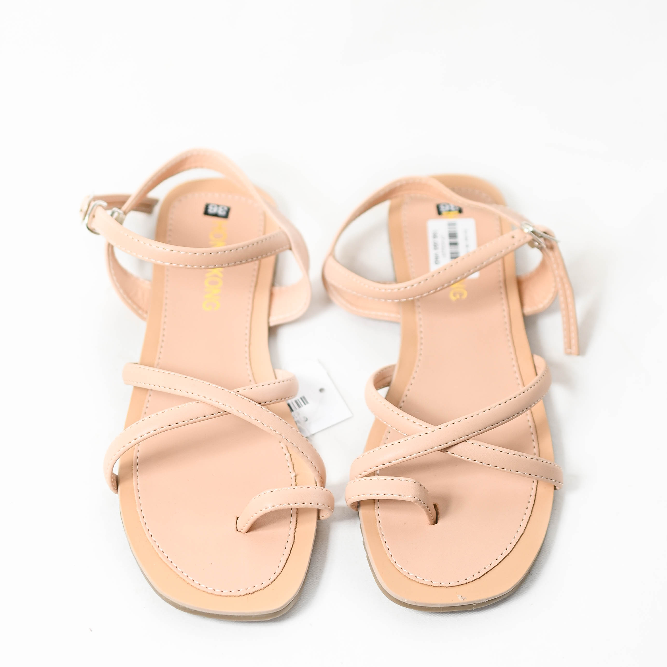 Sandal trệt đan dây đơn giản nữ