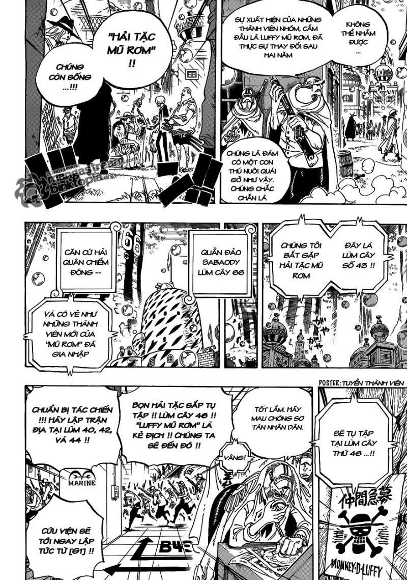 đảo hải tặc - one piece chapter 599 13