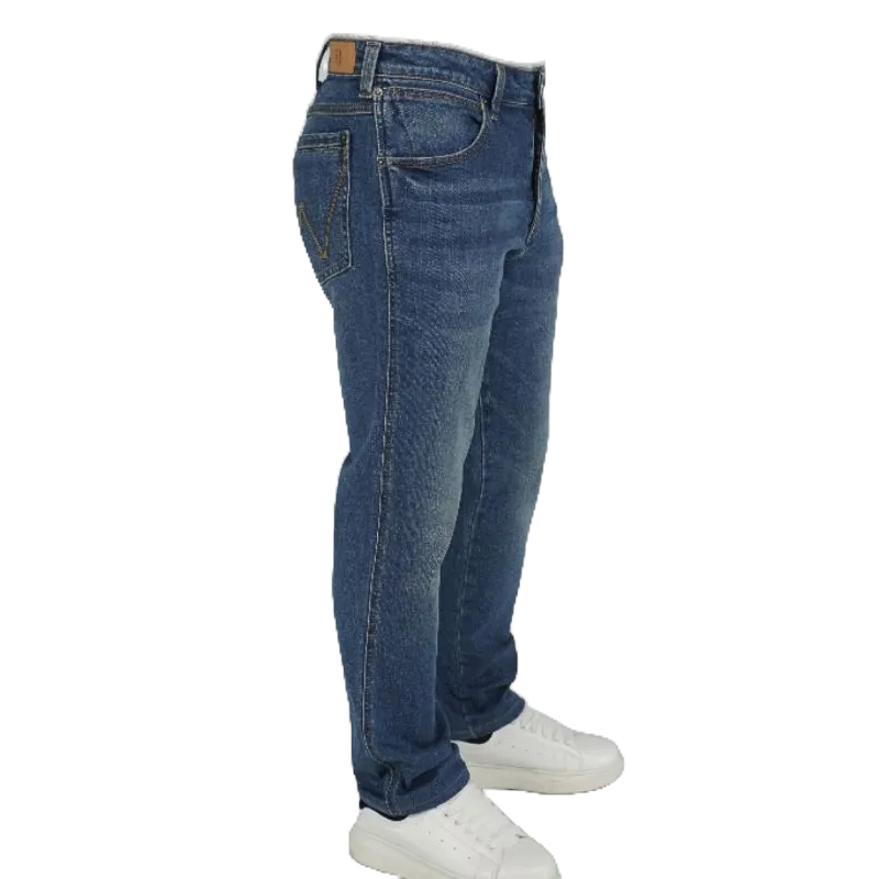 Quần Jean slim straight Q2 LIGHT, quần bò nam co dãn 4 chiều, ống đứng phong cách Hàn Quốc - thương hiệu Samma Jeans