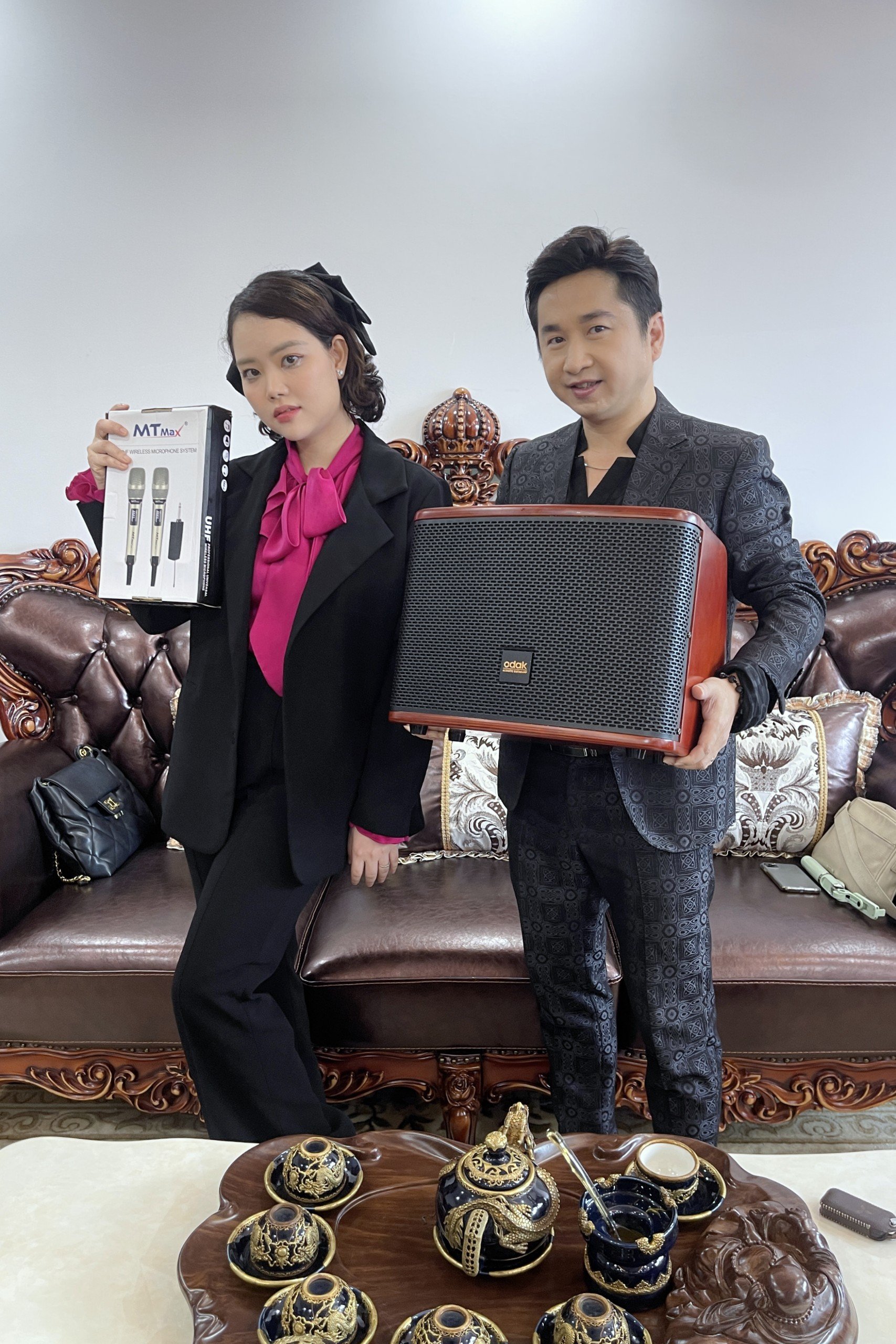 Loa Đàn Guitar ODAK AT2-08S, Công Suất 350W Siêu khủng Tặng Micro Cao Cấp Q02 Bảo Hành 12 Tháng Hàng Chính Hãng