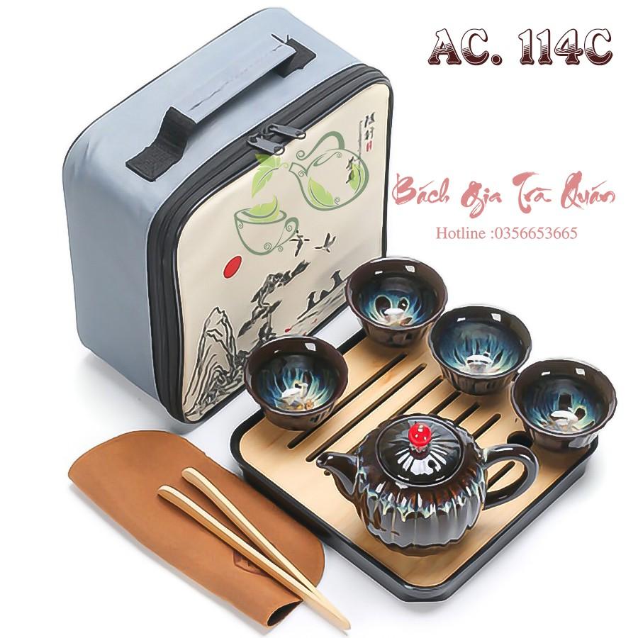 Tổng Hợp Các Mẫu - Ấm Chén Hỏa Biến - Cúc Lôi