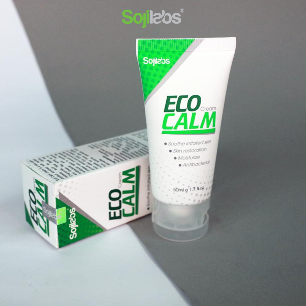 Combo 2 hộp Kem Bôi Hỗ Trợ Viêm Da ECO CALM hỗ trợ trị viêm da, chàm và vẩy, làm sạch, tẩy tế bào chết và làm dịu da - Tuýt 50ml