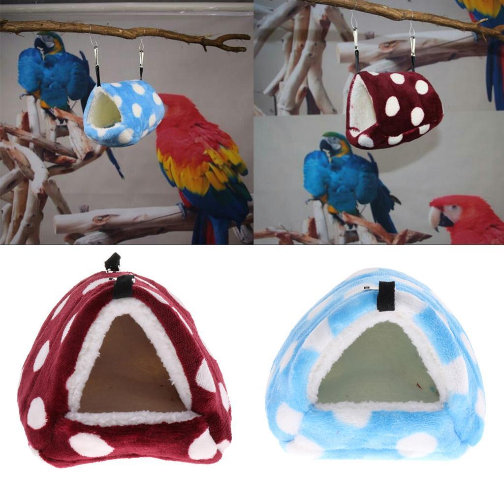 2pcs Guinea Pig House Hammock Bed Hanging Chinchilla Hideout Hut
