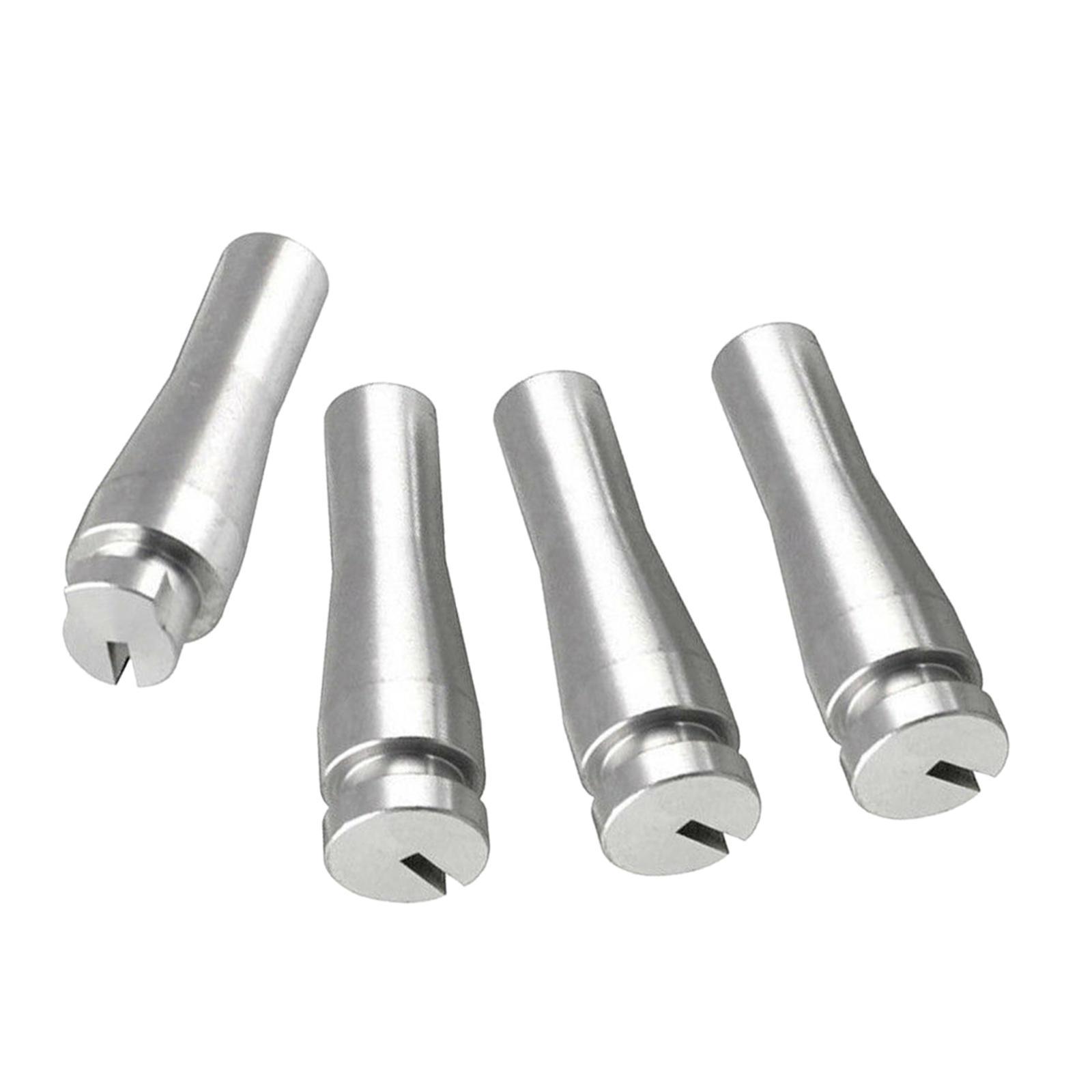 4x Car Door Latch Cable Repair , Replacement Aluminum Latch Lock Cable Ends for Good Performance Easy Installation