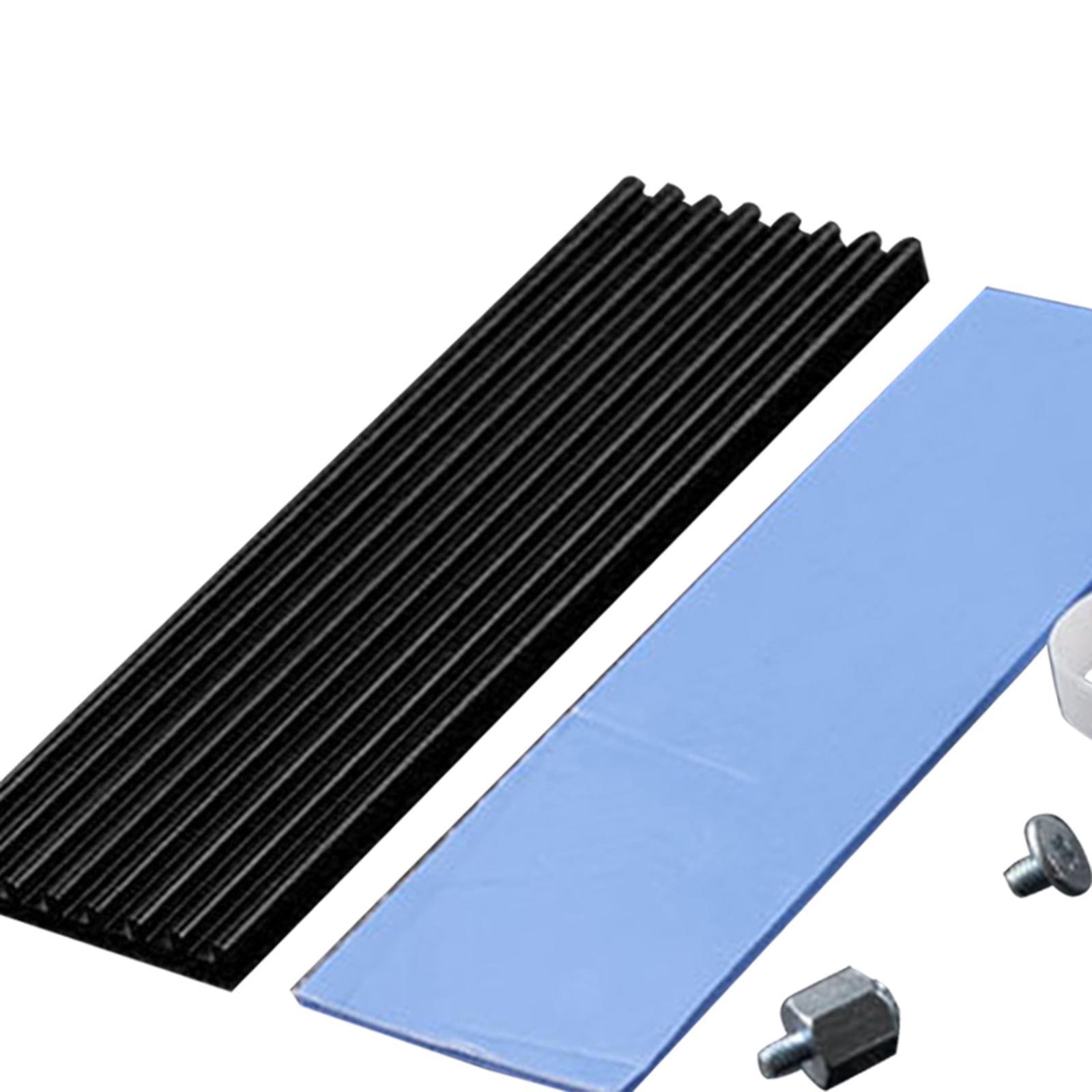 M.2 SSD Heatsink with Silicone Thermal Pad, for 2280 M.2 SSD, Durable and Easy to Install