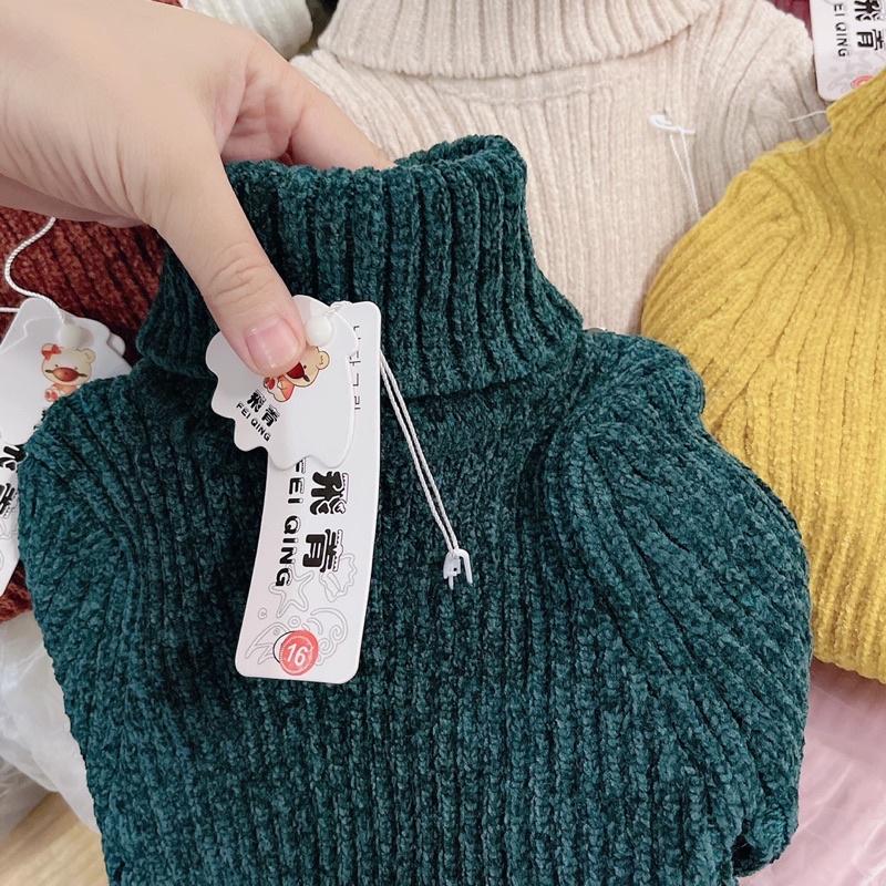 M795 Áo len tuyết nhung cổ cao