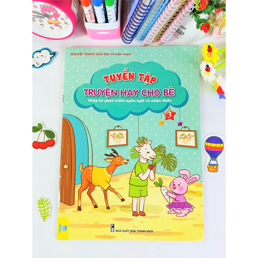 Sách - Combo 6 cuốn Tuyển tập Thơ và Truyện hay cho bé - Giúp bé phát triển Ngôn ngữ và Nhận thức 0-6 tuổi - ndbooks