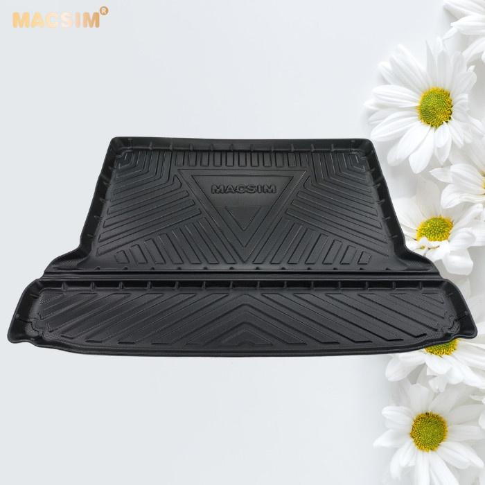 Lót cốp xe ô tô Mercedes GLB 2010 - 2022 chất liệu TPV thương hiệu Macsim màu đen