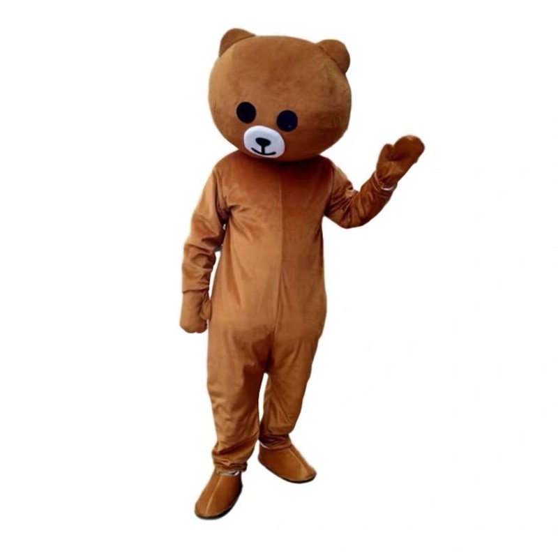 Mascot gấu lầy - Bộ trang phục hoá trang gấu Brown dễ thương &amp; hài hước – Xanh biển - Nhiều kích thước - Tạo sự thoải mái, tiện lợi khi mặc &amp; sử dụng