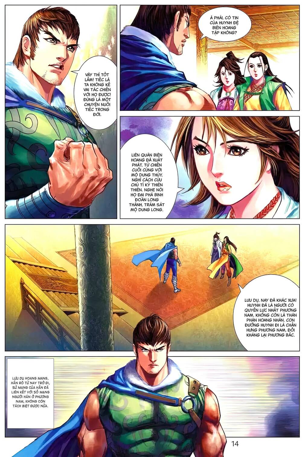 biên hoang truyền thuyết chapter 132 14