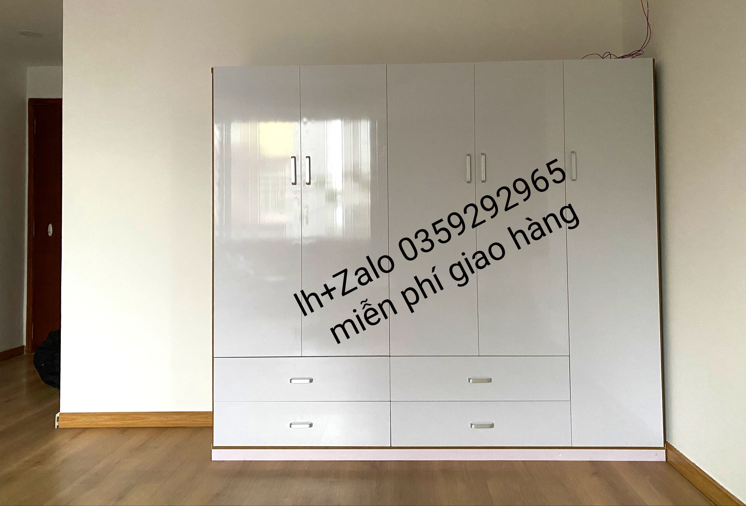 Tủ nhựa đài Loan 5 cánh