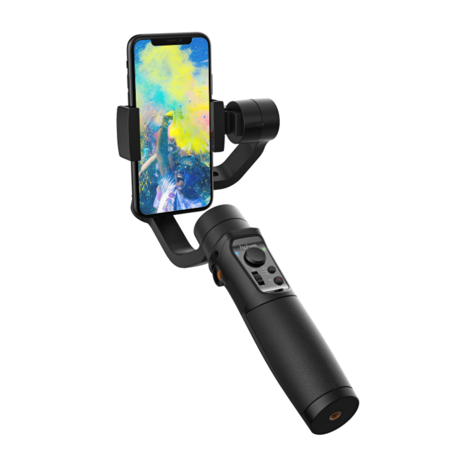 Gimbal chống rung 3 trục nhỏ, nhẹ Hohem iSteady Mobile plus, hàng chính hãng