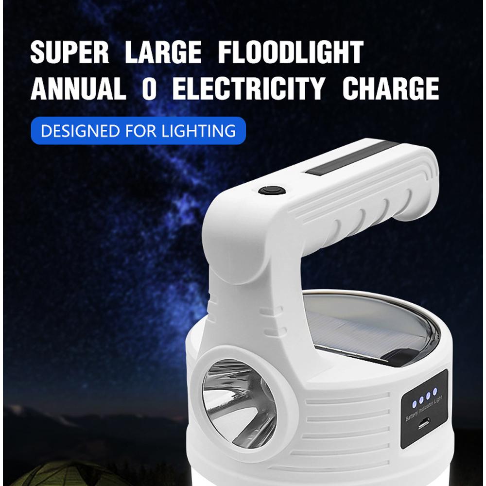 Đèn Led Cắm Trại Năng Lượng Mặt Trời Đèn Ngủ Có Thể Sạc Lại Usb 10 Chế Độ