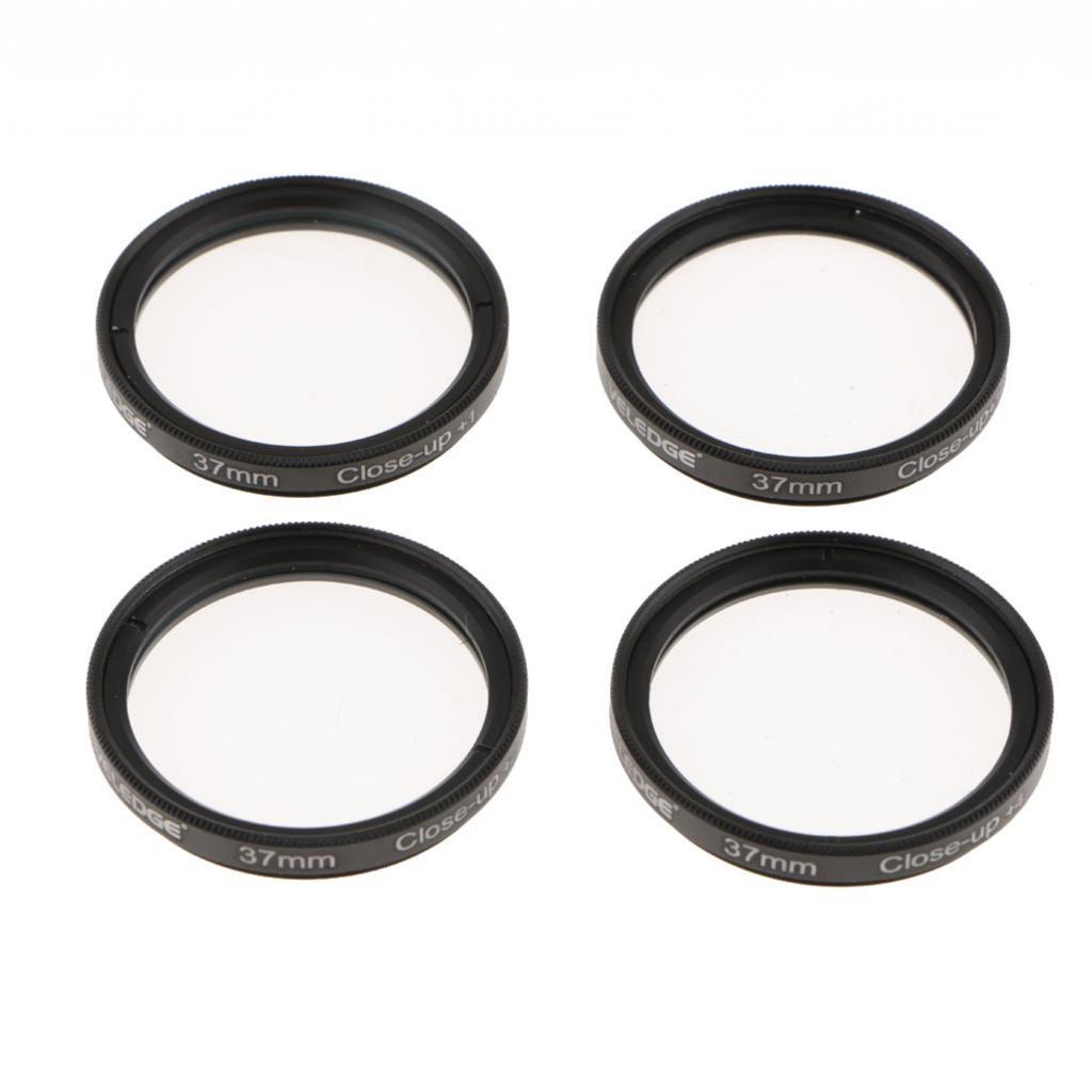 37mm +1+2+4+10 Close Up Macro Lens Filter Kit With Bag For Canon Nikon Sony DSLR