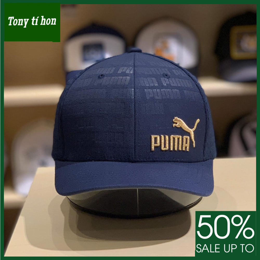 Tony tí hon - Mũ/nón kết lưỡi trai PM thêu logo bên, phối chữ, phối lưới, bít đuôi thời trang nam nữ cao cấp - màu xanh/ màu đen