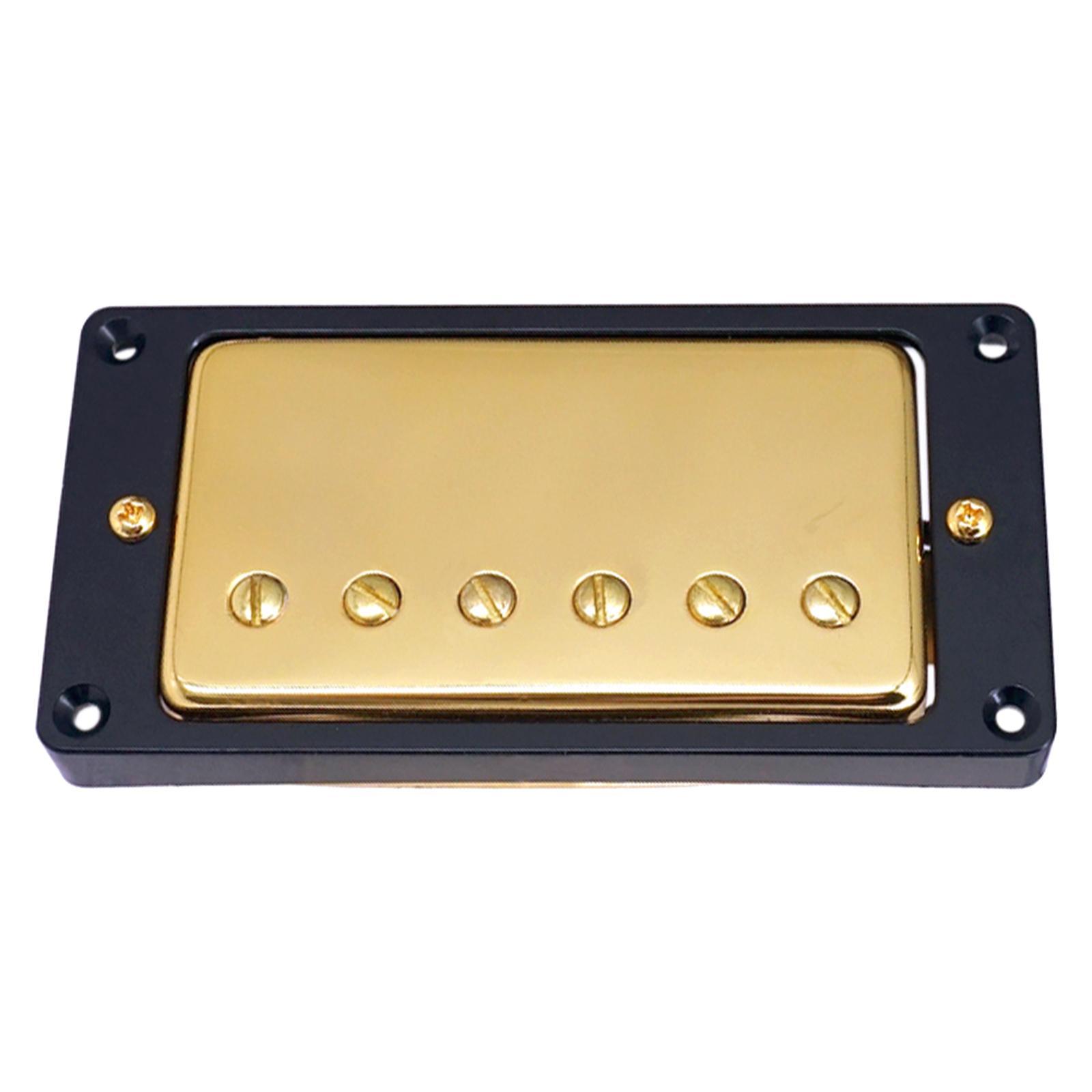 Pro Double Coil Pickup Part 5.2cm, Electric Guitar Neck Bridge Pickup, Guitar Neck Pickup Gear Tools for LP Guitar, Electric Guitar Supplies
