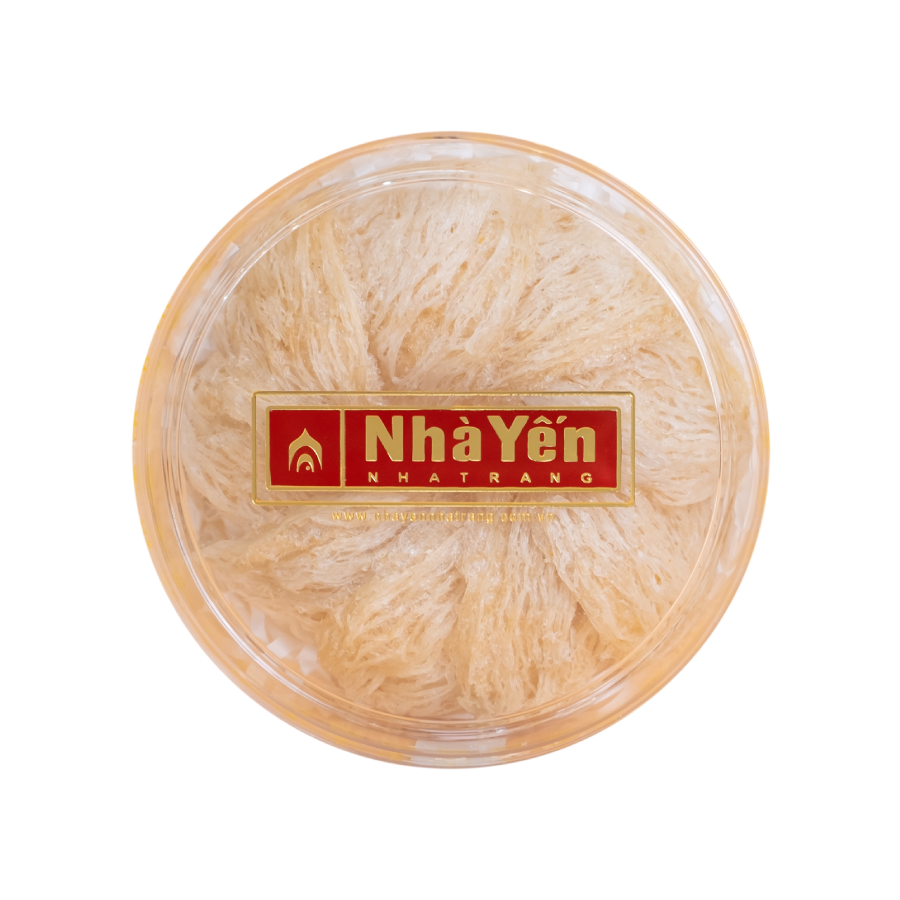 Tổ Yến Trắng Sơ Chế - Hộp 100 Gram - Loại Chất Lượng 5.0 - Tổ Yến Sơ Chế - Nhà Yến Nha Trang - Đặc Sản Nha Trang - Yến Sào Chất Lượng