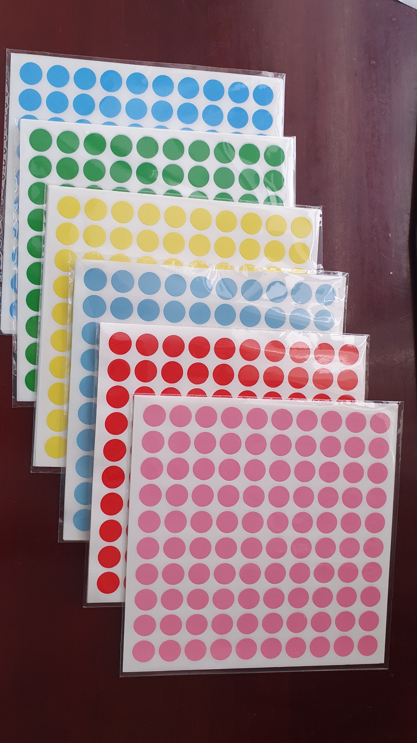 Decal màu 10mm