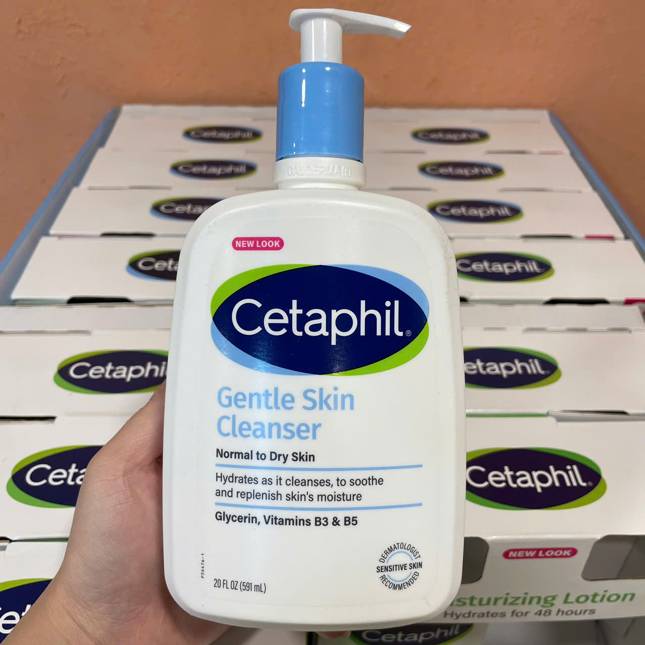 Sữa Rửa Mặt Cetaphil Gentle Skin Cleanser 591 ML nhập Costco USA - 1 chai 591ml