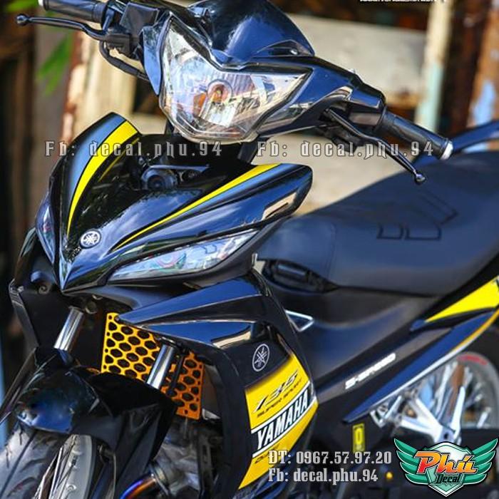 Tem rời EX 135 2011-2014 vàng đen