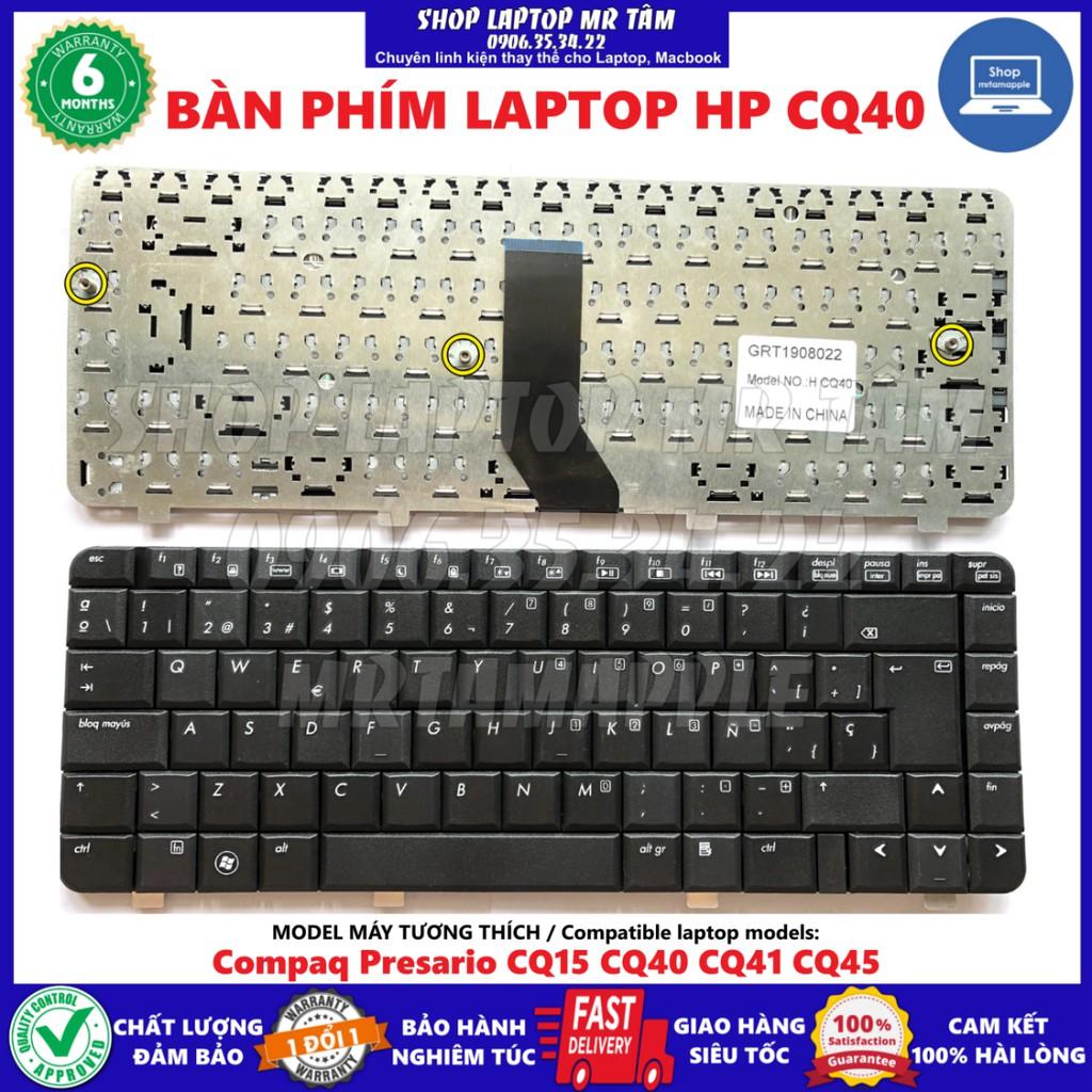 (KEYBOARD) BÀN PHÍM LAPTOP HP CQ40 dùng cho Compaq Presario CQ15 CQ40 CQ41 CQ45