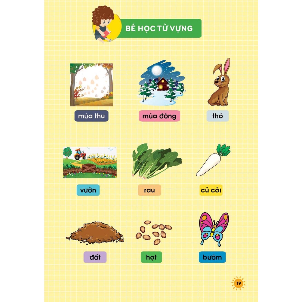 Sách - Truyện Tư Duy Hình Ảnh Cho Bé - Những Câu Chuyện Về Sự Kiên Trì, Chăm Chỉ, Cẩn Thận - MC