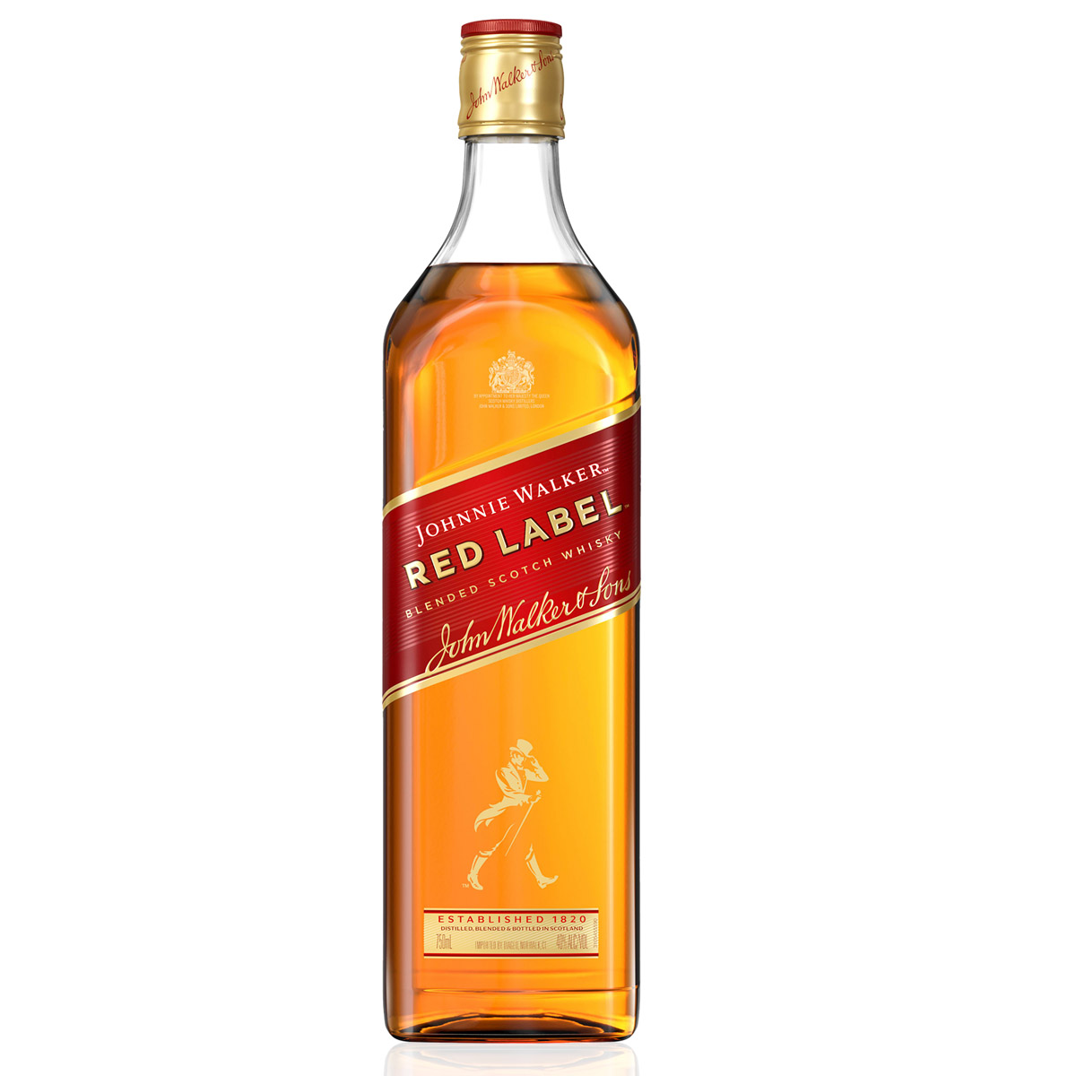 Rượu Johnnie Walker Red Label Blended Scotch Whisky 40% 750ml [Không Hộp]