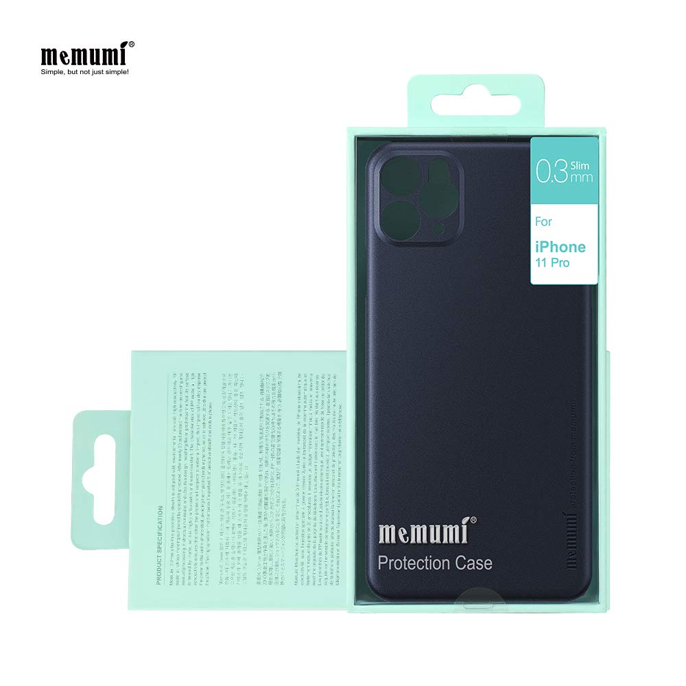 Ốp lưng Memumi siêu mỏng 0.3 mm cho Apple iPhone 11 Pro 5.8 - Hàng nhập khẩu
