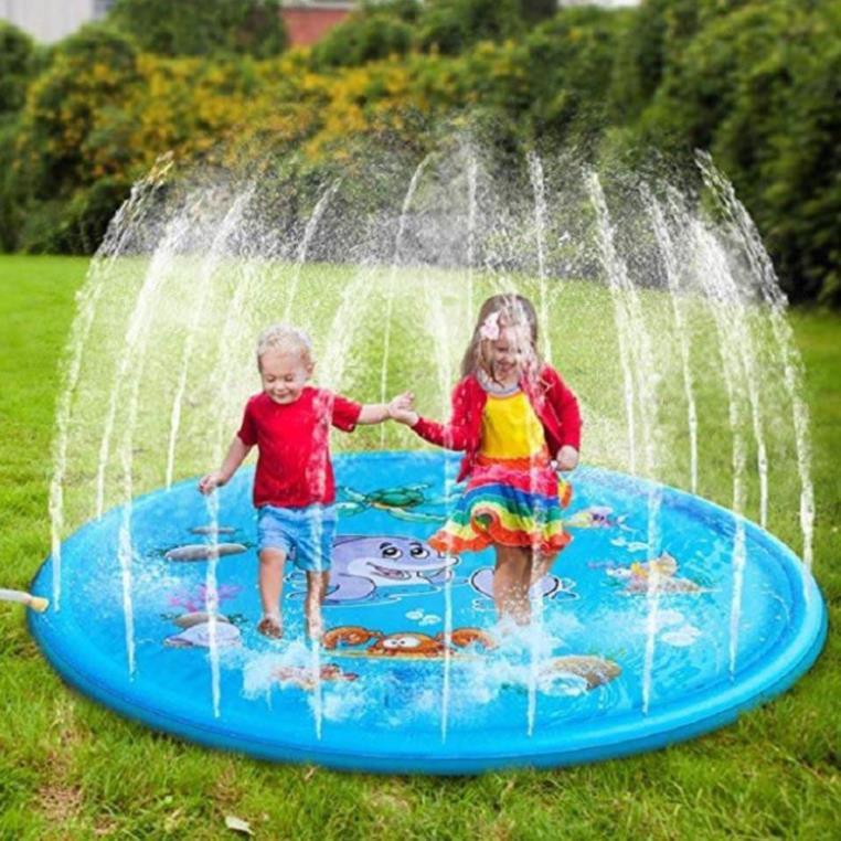Đệm phao phun nước cho bé  Đệm phao phun nước cho bé KT:1m7