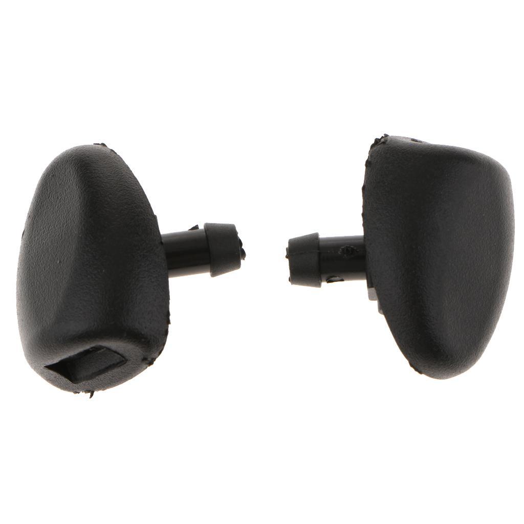 2pcs Windscreen Windsheild Wiper Washer Spray Nozzles for 206 407