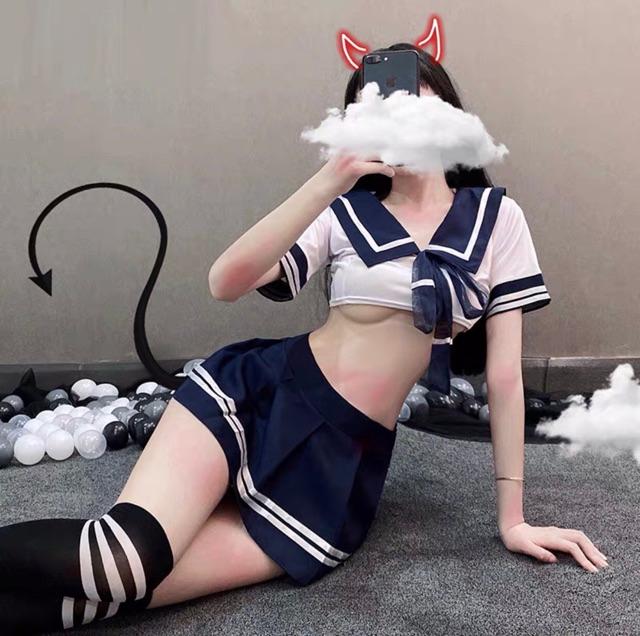 SET VÁY NGỦ COSPLAY NỮ SINH SEXY