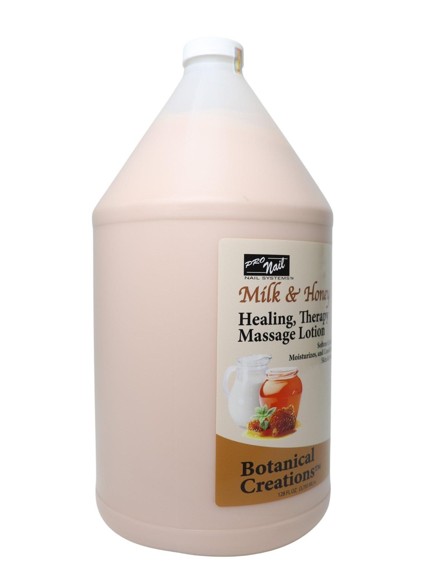Dưỡng thể Pronail Botanical Creations Healing Therapy Massage Lotion mùi Sữa Mật Ong 3785 ml
