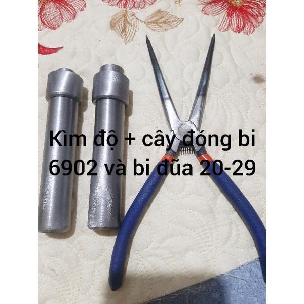 Kìm độ và cây đóng bi côn xe máy