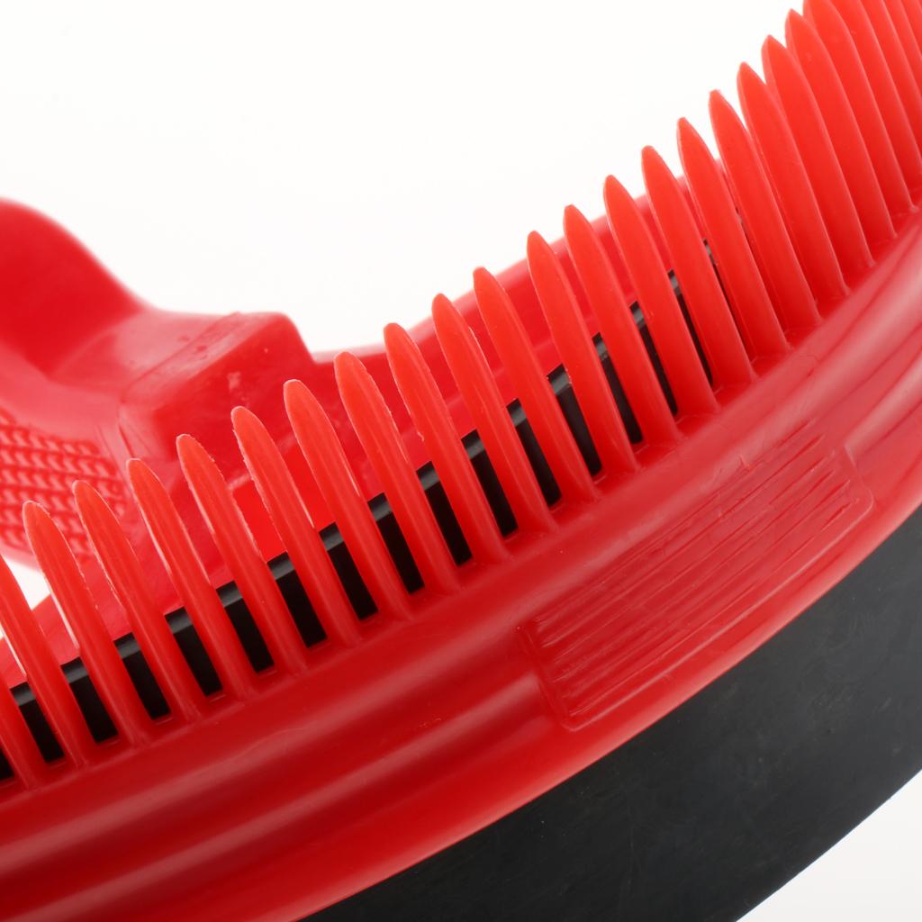 2 in 1 Portable Sweat Scraper Combo Kit Grooming Tool with Anti-slip Handle