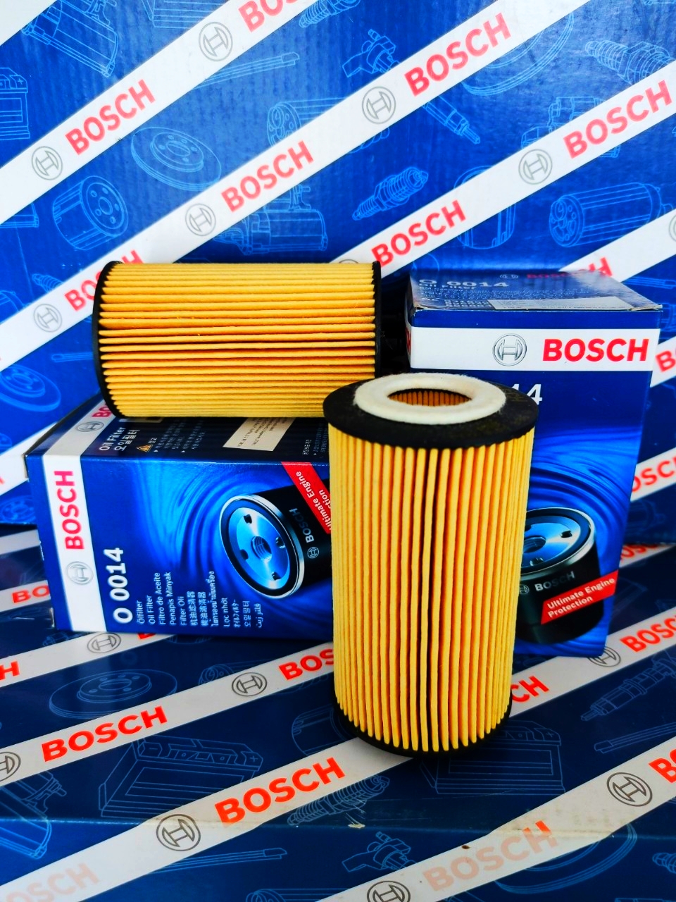 Lọc Nhớt Chervolet Cruze, Orlando, Trax, Daewoo Lacetti, Aveo - Bosch O0014