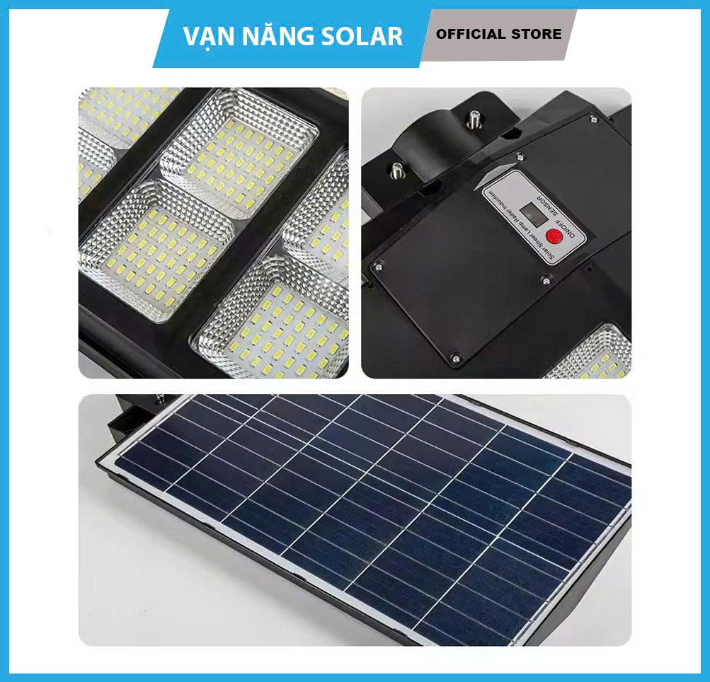 Đèn đường liền thể năng lượng mặt trời 450W