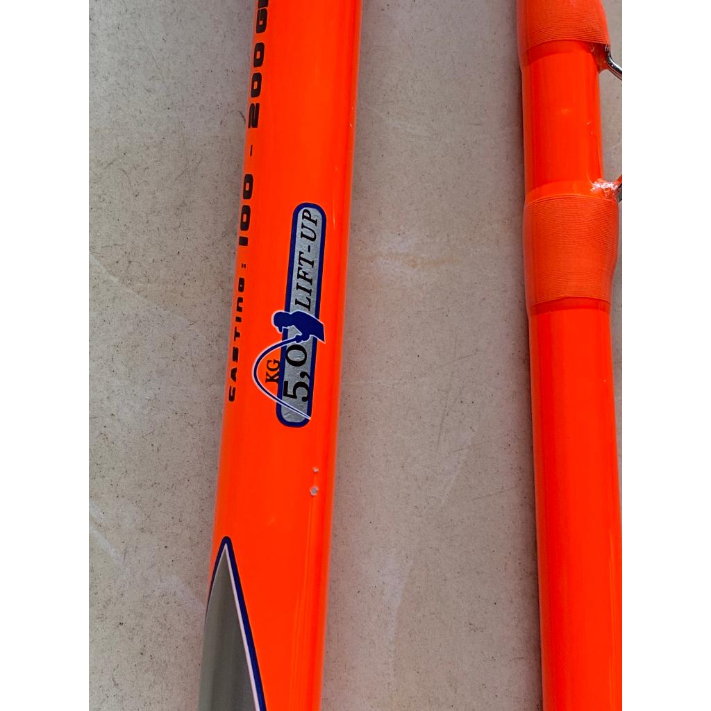 Cần câu 3 khúc ANTAREX Surf Pro-Force 4m20 khoen pat fuji tải chì 200g nhấc tĩnh 5kg cao cấp