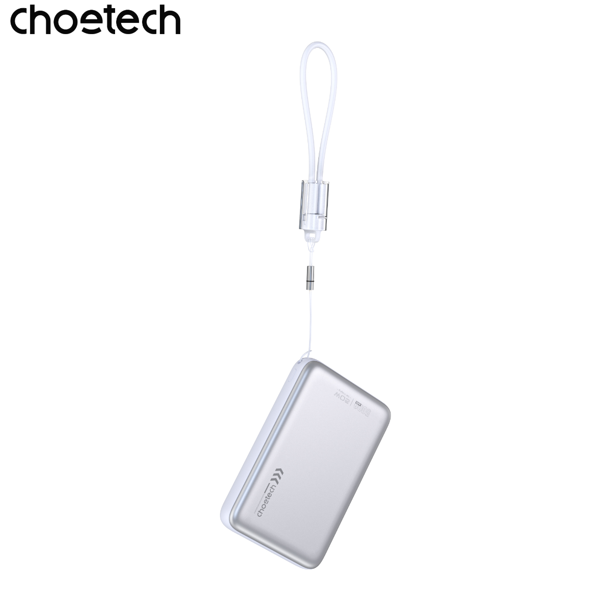 Pin Sạc Dự Phòng Không Dây Từ Tính Choetech B862 Công Suất 22.5W Siêu Mỏng 10000mAh - Hàng chính hãng