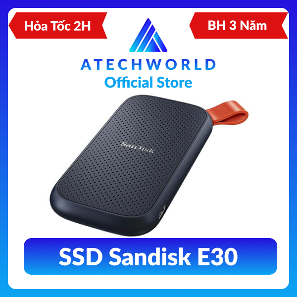 Ổ Cứng Di Động SSD Sandisk Extreme E30 Tốc Độ 520Mb/s - Hàng Nhập Khẩu