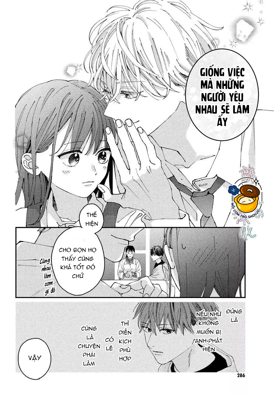 chuyện tình của chúng ta thật khó phân biệt ranh giới chapter 4.1 8