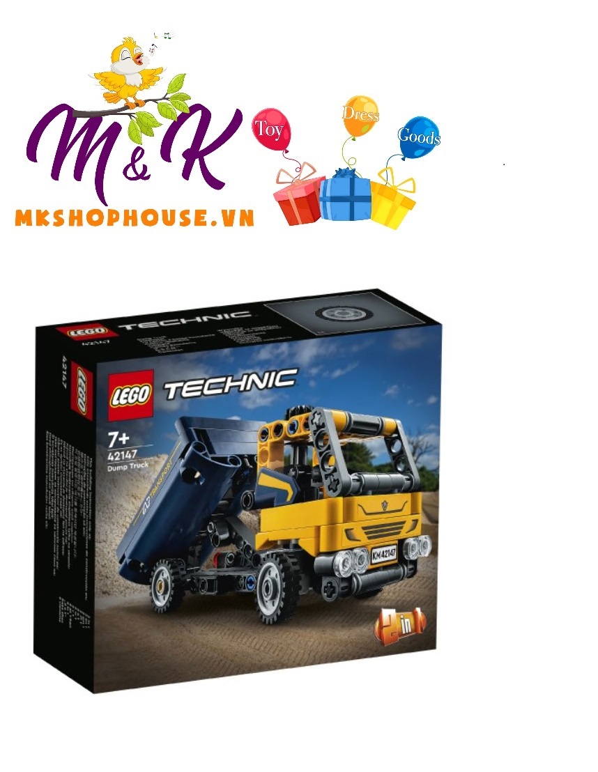 LEGO Technic 42147 Xe Tải Công Trình (177 Chi Tiết)