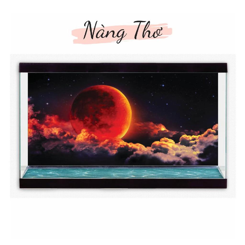DECAL DÁN HỒ CÁ_TRANH 3D NEW MOON _ DECAL VIP