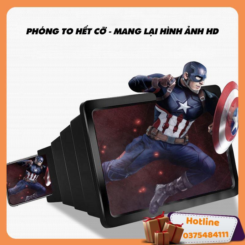 Hộp Kính 3D Phóng To Màn Hình Điện Thoại Smartphone F2 - Dùng Cho Mọi Loại Smart Phone Xem Siêu Rõ - Hàng Loại 1