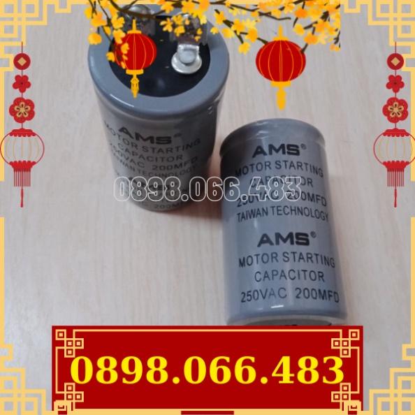 Tụ đề, tụ khởi động động cơ 200uF mới về