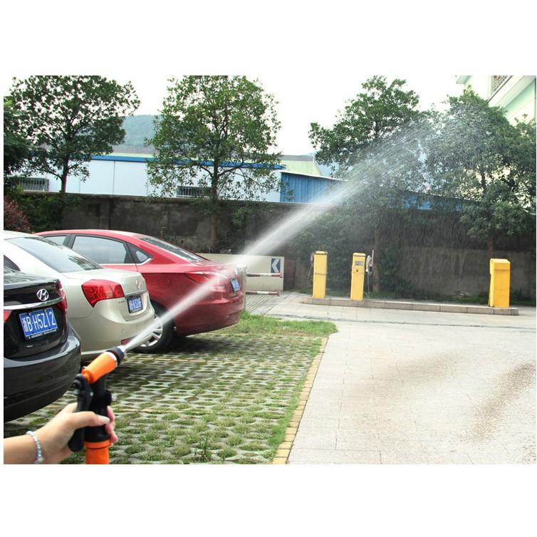 Máy rửa xe mini tăng áp 12V trên ô tô - ShopToro - AsiaMart