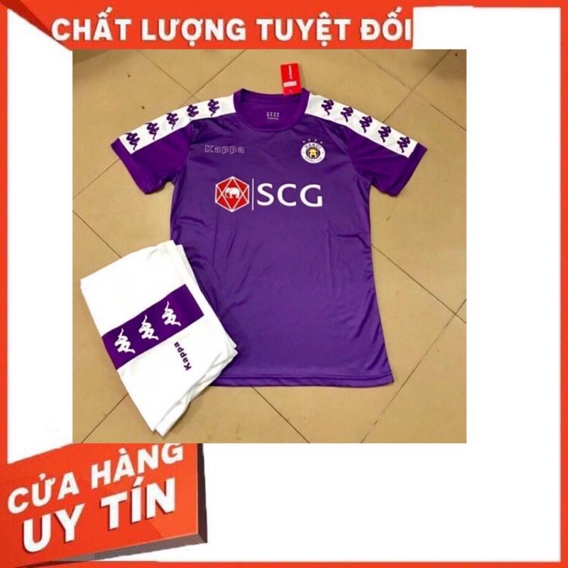 Bộ quần áo bóng đá CLB FC Hà Nội tím