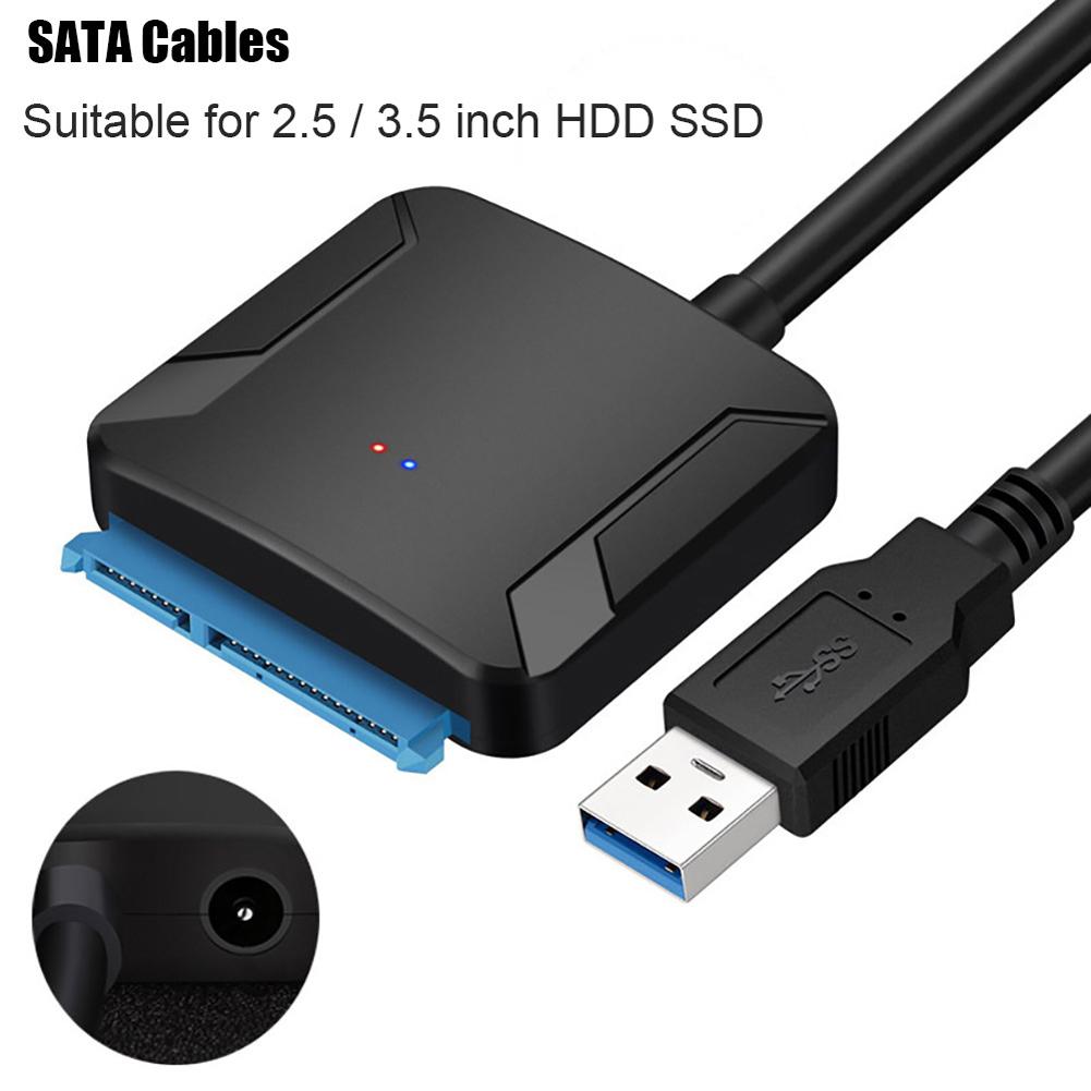 USB 3.0 to SATA Hard Drive Converter Cable Compatible with 2.5'' 3.5'' HDD SSD